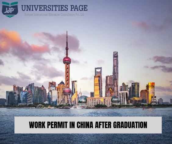 Work permit in China after graduation
